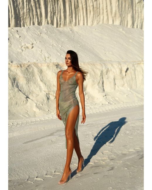 LemonLunar Natural The Diamante Dress Light