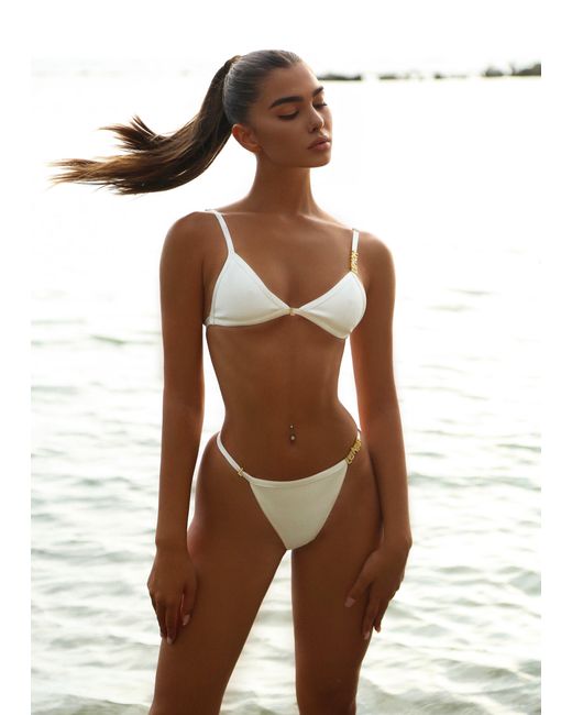LemonLunar Brown The Bandage Bikini
