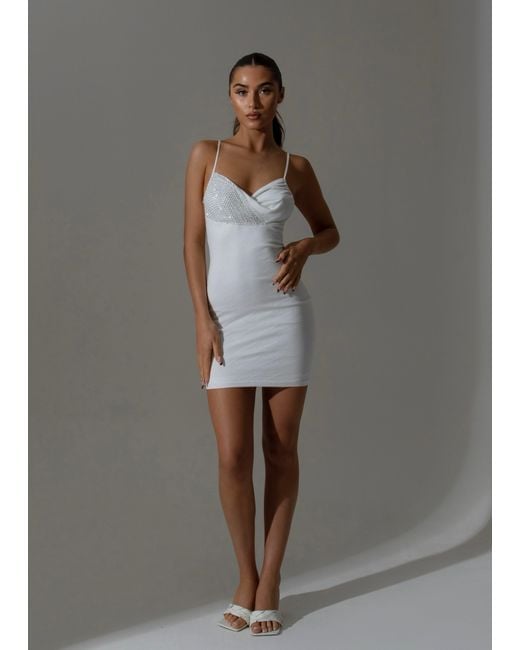 LemonLunar Gray The Mini Dress