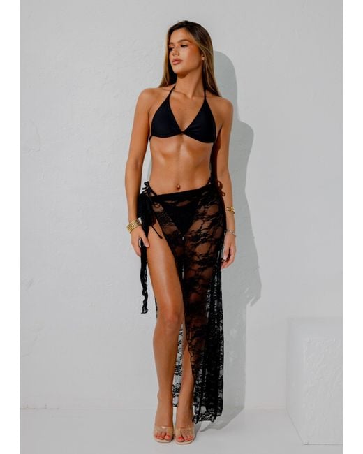 LemonLunar Black The Lace Set