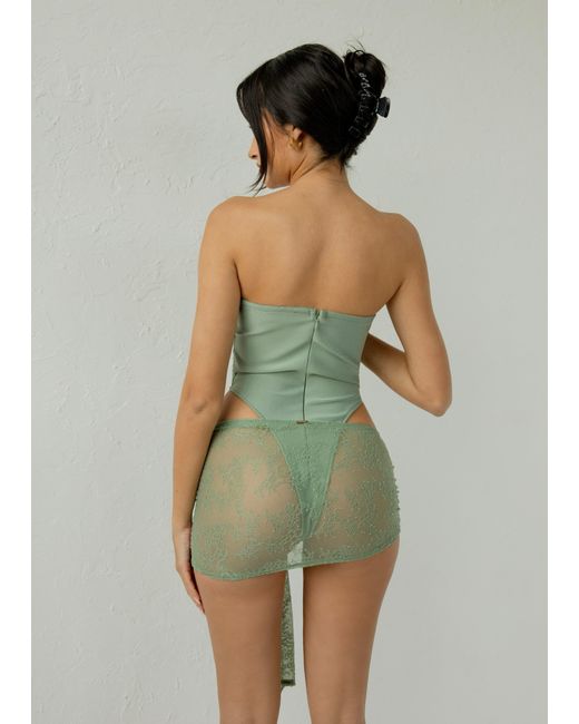 LemonLunar Green The Lace Two Piece