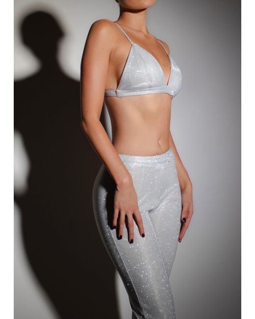 LemonLunar Black The Aida Glitter Two Piece