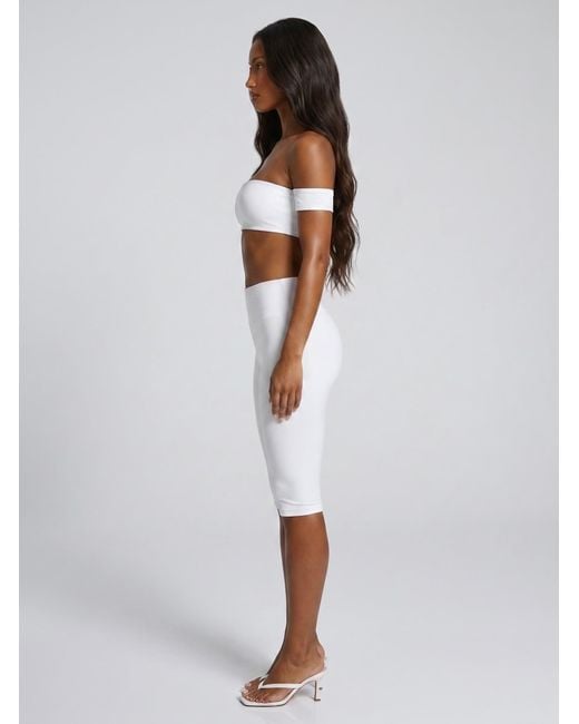 LemonLunar White The Bandeau Top