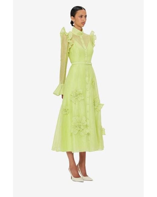 harper linen dress Azure Harper A-line Mini Dress