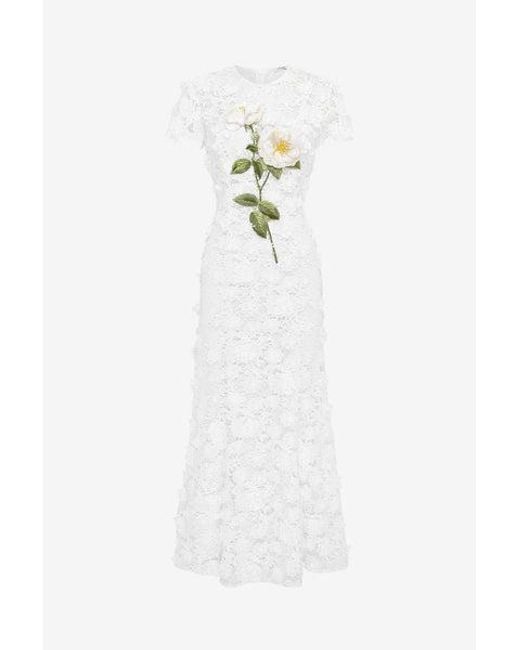 white linen night dress Sofia Nightdress main image 1
