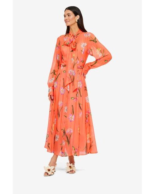 chinese dress ladies Aurelie Appliqué Short Sleeve Mini Dress main image 1