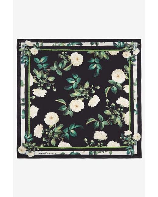 LEO LIN Blue Small Scarf