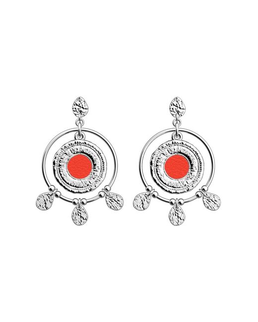 Boucles d'oreilles Pépite Les Georgettes en coloris Red