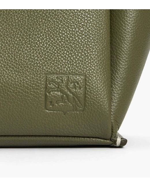 Le Tanneur Green Elena Small Handbag