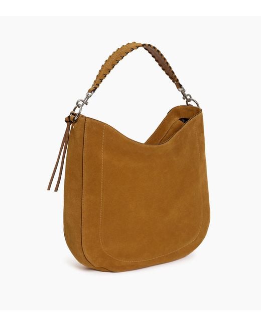 Le Tanneur White Ella Medium Hobo Bag