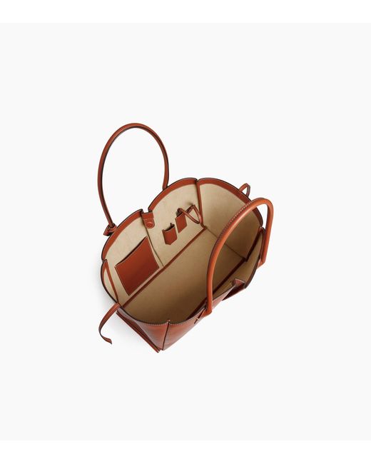 Le Tanneur Brown Elena Large Tote Bag
