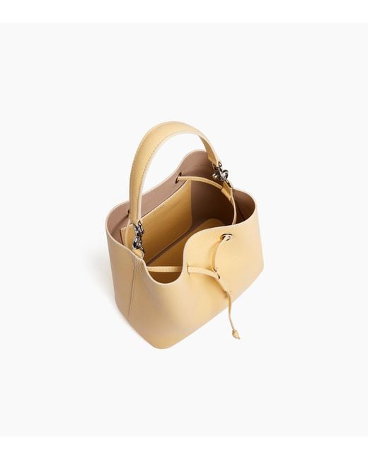 Le Tanneur Louise Bucket Bag in Metallic | Lyst