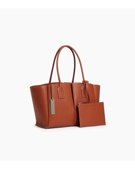 Le Tanneur Brown Elena Large Tote Bag