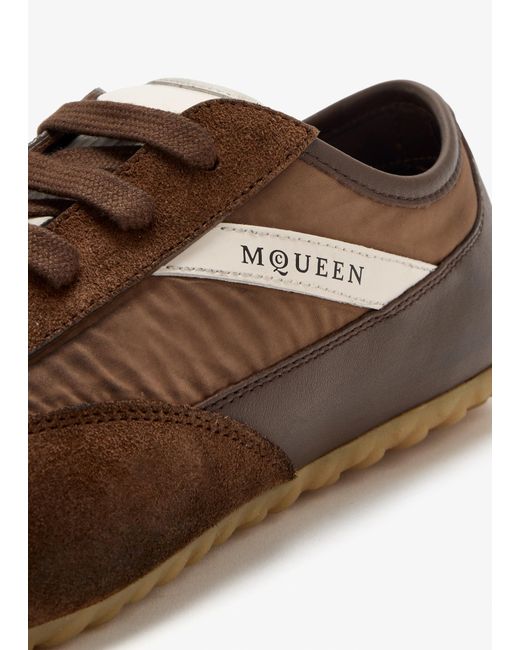 McQueen Brown Boxe Sneakers