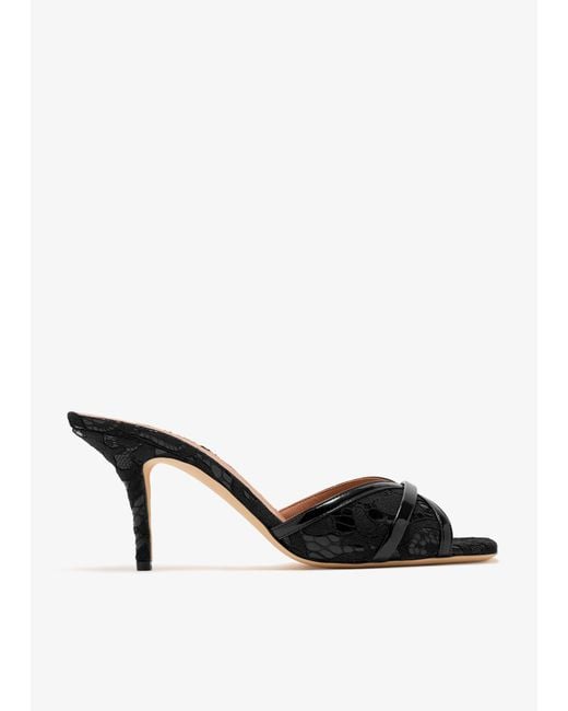 Malone Souliers Black Perla 70 Mules