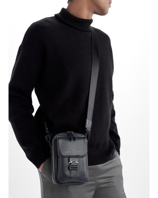 GRAMS28 173 Vertical Sling Bag in Black for Men | Lyst