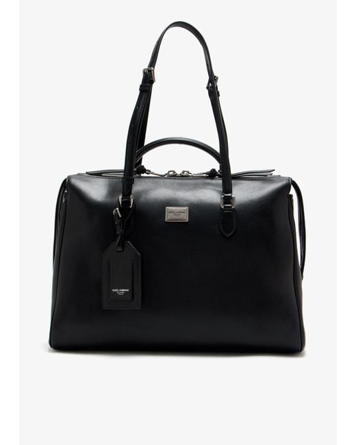 Dolce & Gabbana Black Vittoria Shoulder Bag