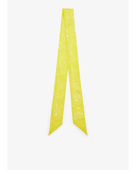 Givenchy Yellow Stamp Bandeau
