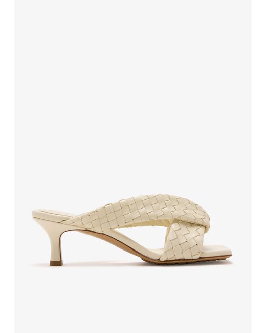 Bottega Veneta Natural Riva Mules