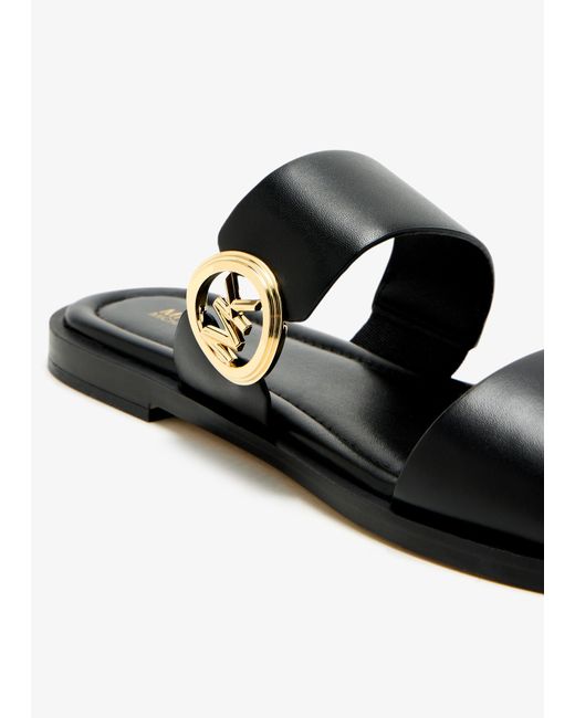 Michael Kors White Vera Sandals