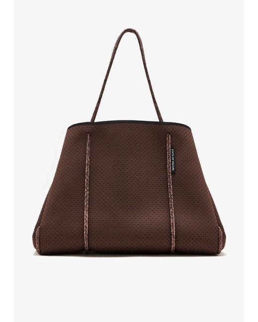 STATE OF ESCAPE Brown Escape Tote Bag