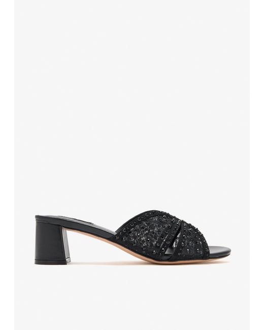 Nicoli White Cesca Mules