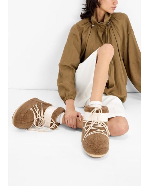 Moon Boot Brown Icon Low Boots