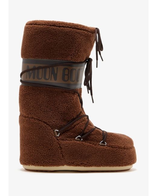 Moon Boot Brown Icon Boots