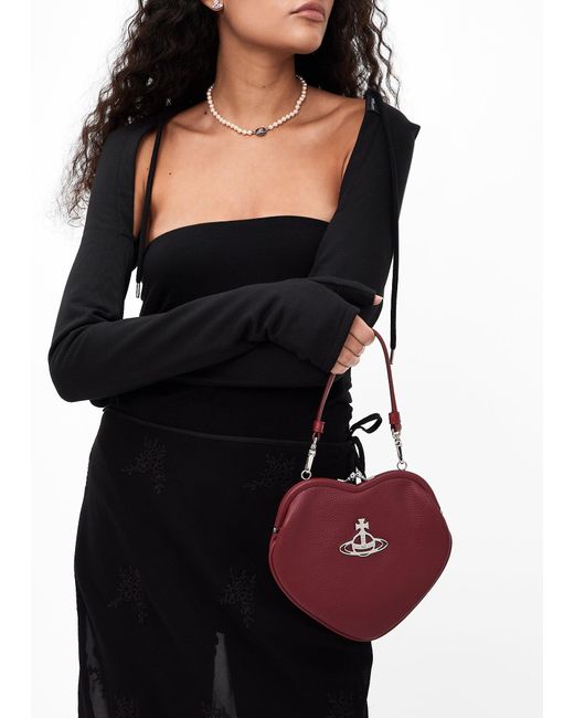 Vivienne Westwood Red Belle Heart Frame Purse