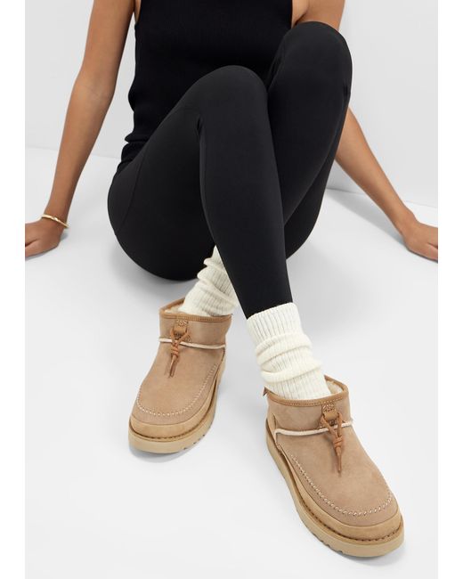 Ugg Natural Classic Ultra Mini Crafted Regenerate Boots