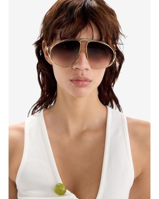 Loewe Metallic Hillock Sunglasses