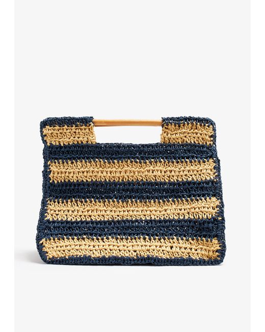 RAMLA Black Sunset Beach Bag