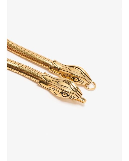 Chloé Natural Snake Belt