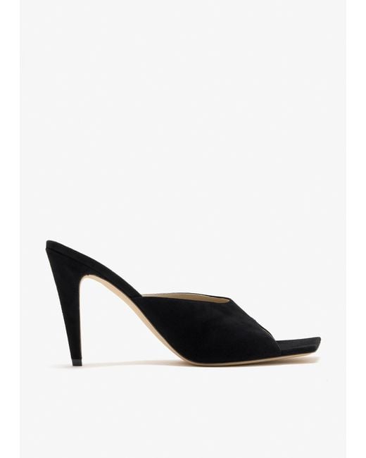 Christen Black Edge Mules