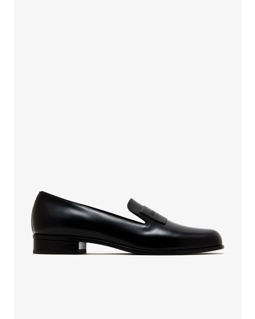 Givenchy Black Tux Loafers