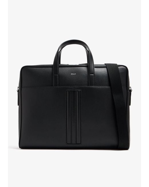 Bally Black Mythos Briefcase for men