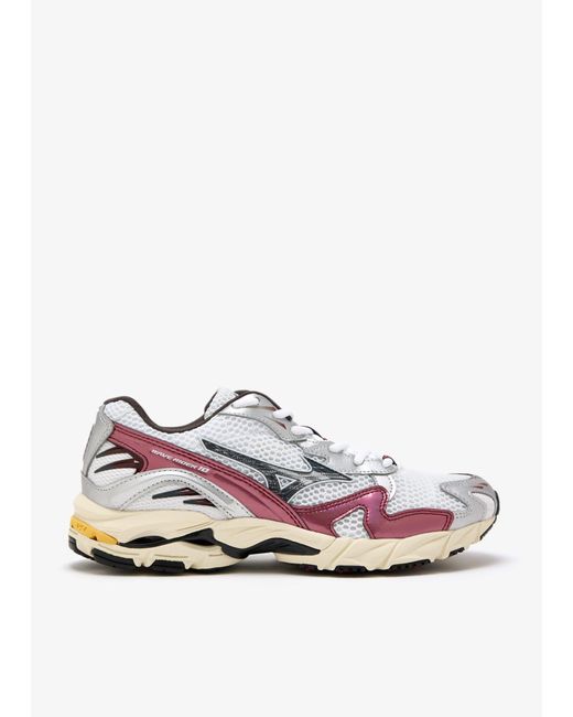 Mizuno White Wave Rider 10 Sneakers