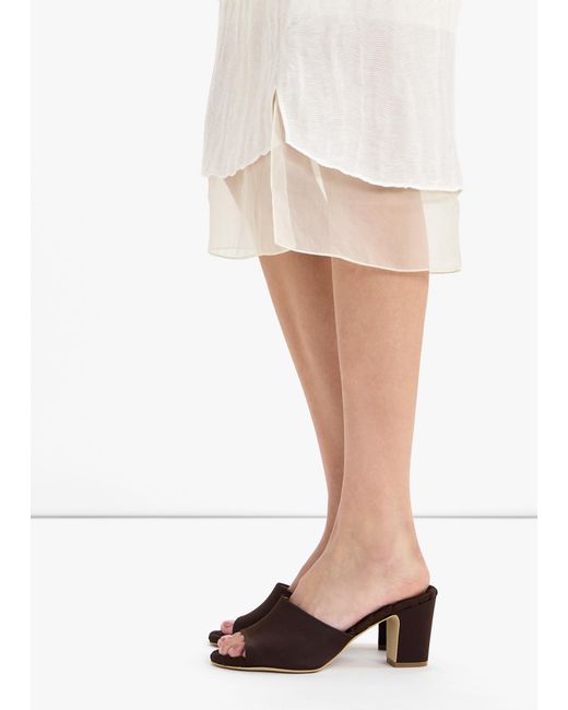 Aera Brown Giulia Mules