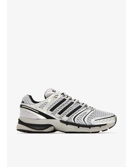 Adidas White Adistar Control 5 Sneakers
