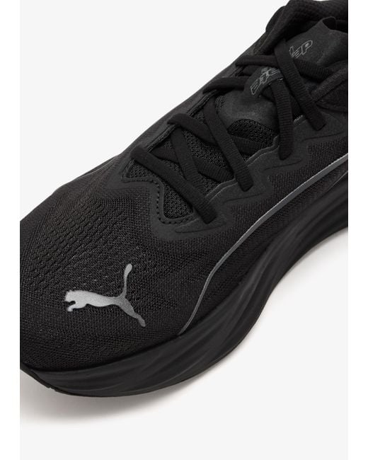 PUMA Black Deviate Pure Nitro Sneakers for men
