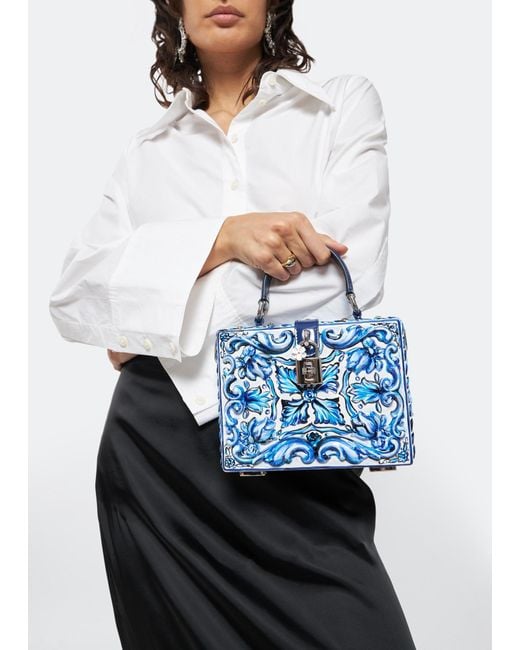 Dolce & Gabbana Blue Dolce Box Bag