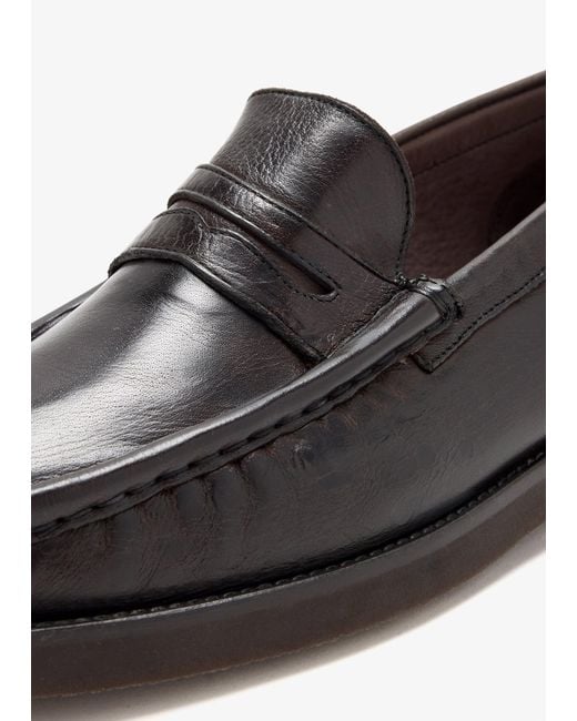 Sturlini Brown Oder Loafers for men