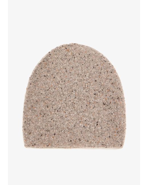 The Row Natural Marvy Beanie