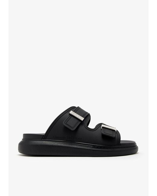 Alexander McQueen Black Hybrid Sandals