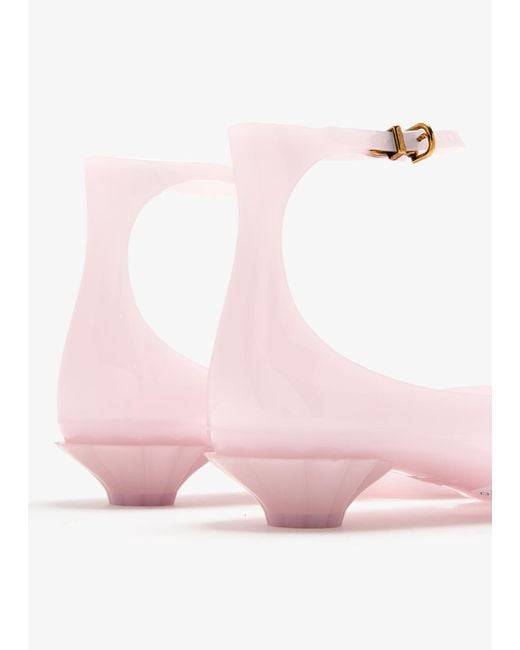 Chloé Pink Jelly Sandals