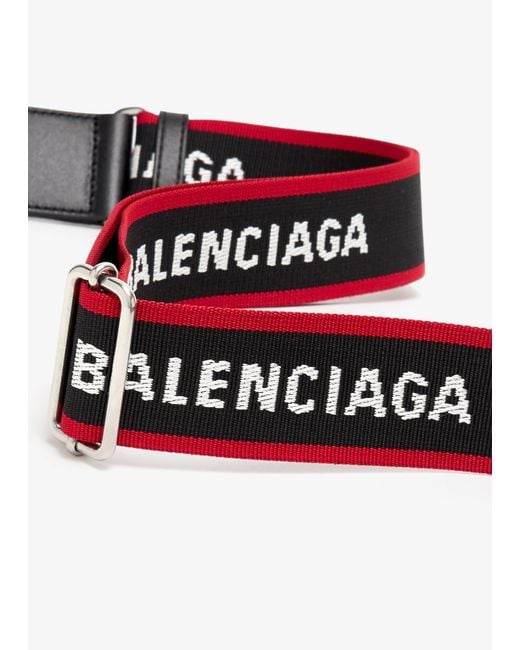 Balenciaga White Camera Strap for men