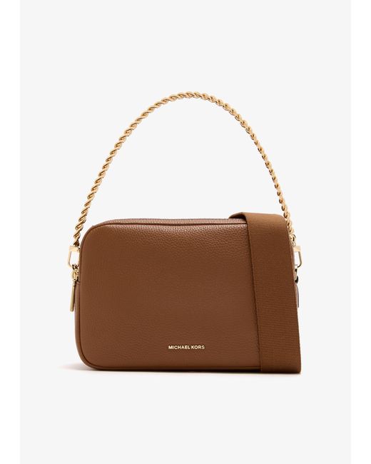 Michael Kors Brown Bryant Medium Crossbody Bag