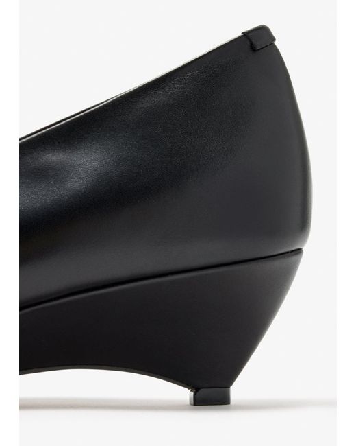 Jil Sander Black Arc Pumps