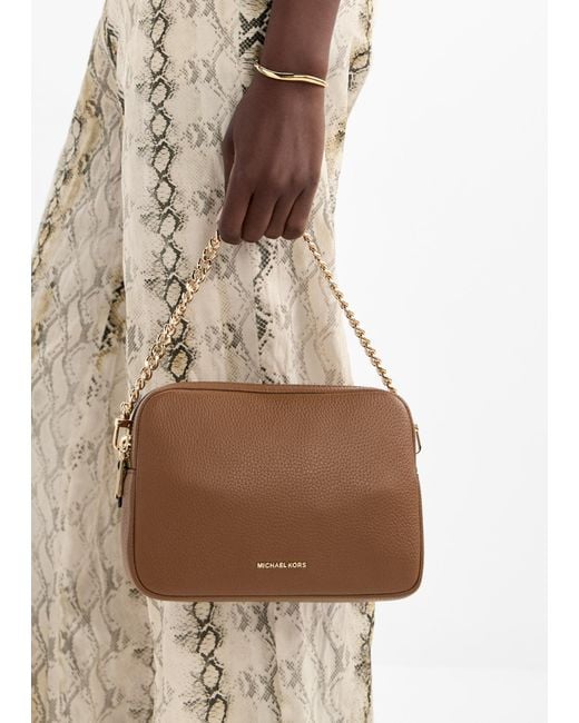 Michael Kors Brown Bryant Medium Crossbody Bag