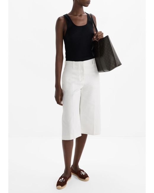 Tory Burch Brown Eleanor Espadrilles